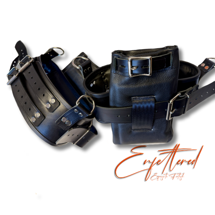 Enfettered Bondage Half Discipline Suit – Thigh/Hand